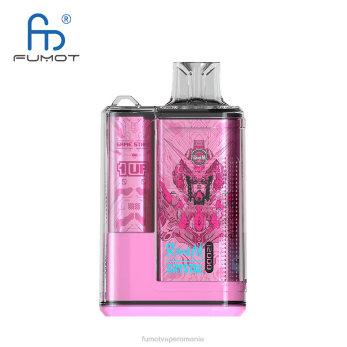 Fumot Discount Code - Fumot Crystal 1 bucată - 12000 cutie de vape de unică folosință 20ml V26X269 kiwi guava fructul pasiunii