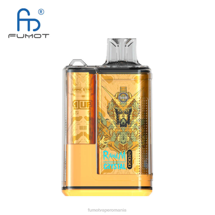 Fumot Vape Price - Fumot Crystal 12000 cutie de vape de unică folosință - 20 ml (1 bucată) V26X253 explozie de fructe de mere