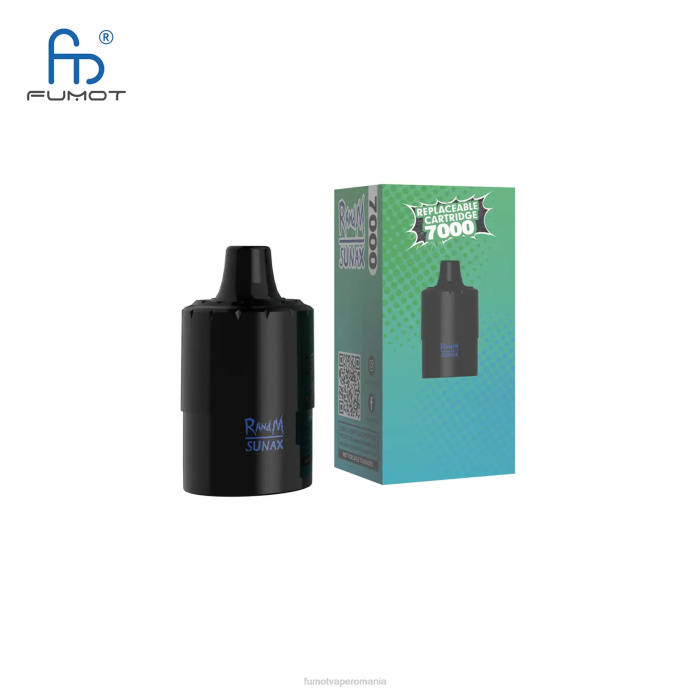 Fumot Vape Flavors - Fumot Sunax 7000 cartuș de vape înlocuibil (1 bucată) V26X487 gheata de grapefruit