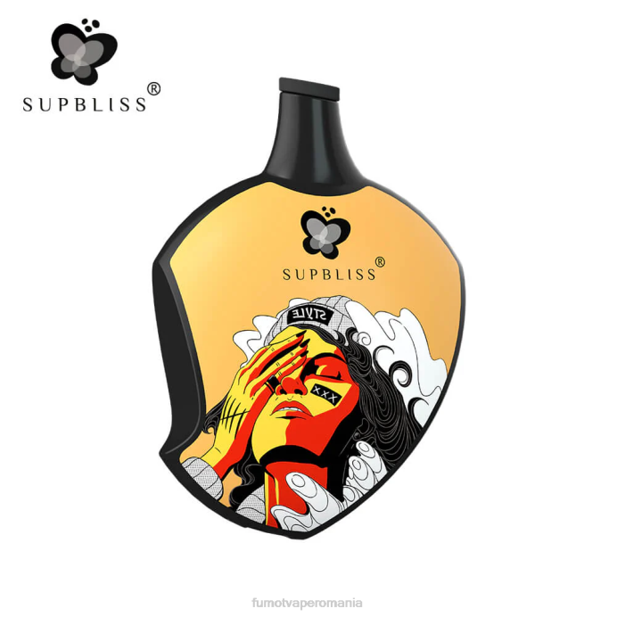 Fumot Vape Online Shop - Fumot Supbliss Sp6000 capsule de vaporizare de unică folosință - 12 ml (1 bucată) V26X456 gheață luxuriantă