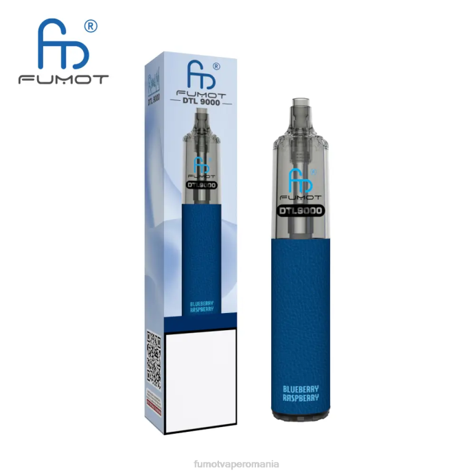 Fumot Discount Code - Fumot DTL stilou vape de unică folosință 9000- 18 ml (1 bucată) V26X369 lămâie albastră zmeură