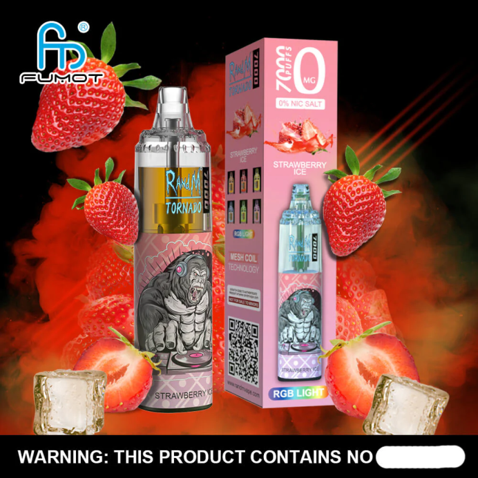 Fumot Discount Code - Fumot Tornado 0% 7000 stilou vape de unică folosință - 14 ml (1 bucată) V26X499 milkshake de banane