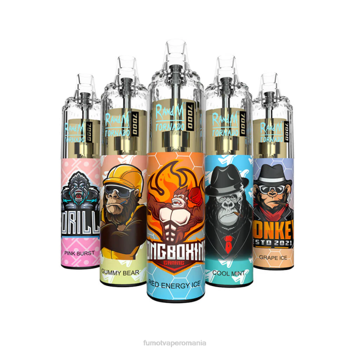 Fumot Vape Online Shop - Fumot Tornado 0% 7000 stilou vape de unică folosință - 14 ml (1 bucată) V26X496 explozie de fructe de mere