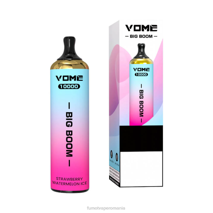 Fumot Discount Code - Fumot Vome Big Boom stilou vape de unică folosință 10000 - 20 ml (1 bucată) V26X449 gheață luxuriantă